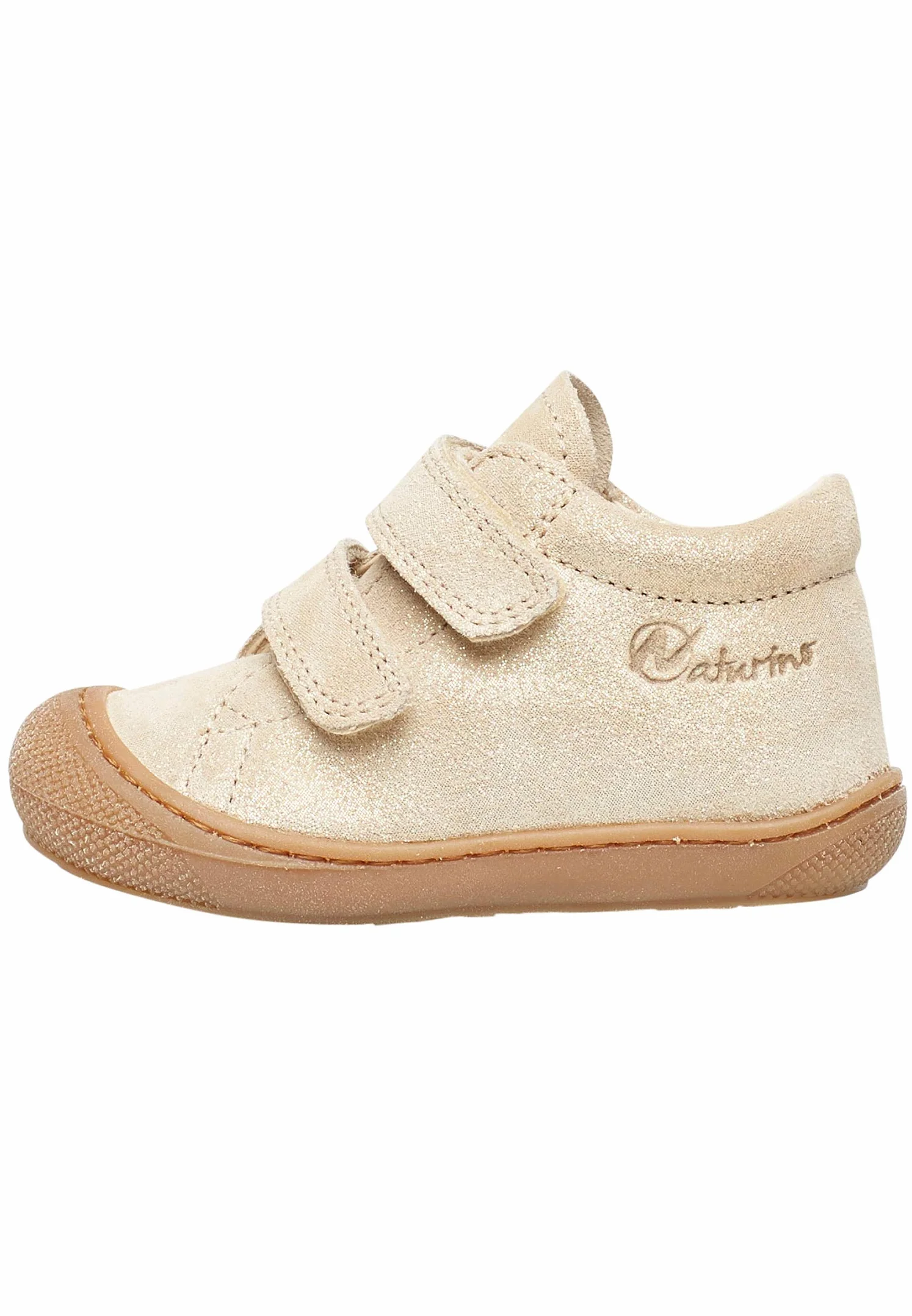 Naturino Buty z błyszczącego zamszu
