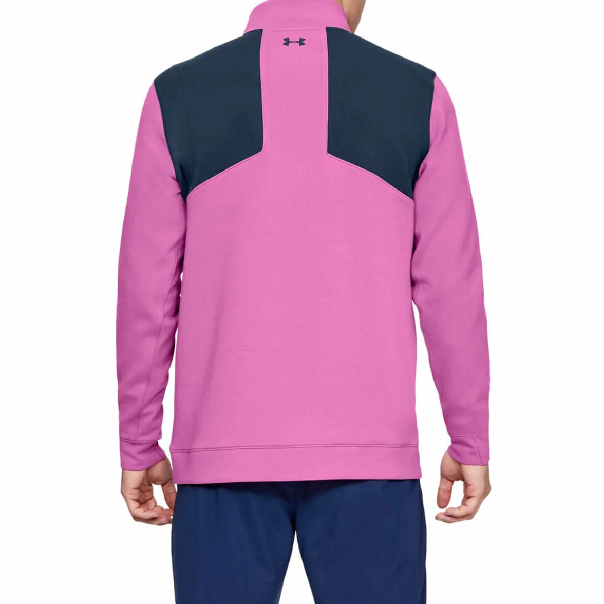 Under Armour męska Storm 1/4 zapinana na zamek błyskawiczny rozgrzewka Fioletowy M