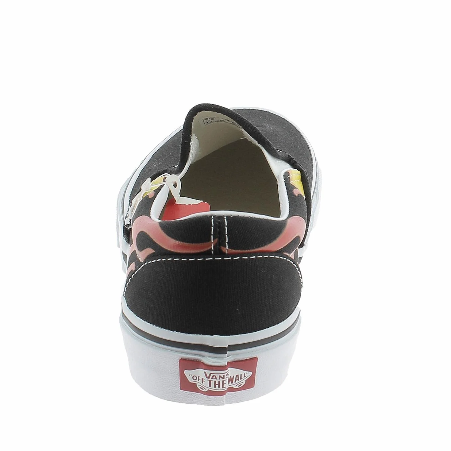 Vans Buty Classic Slip-On (Flame) czarne 40, czarny, 39 EU