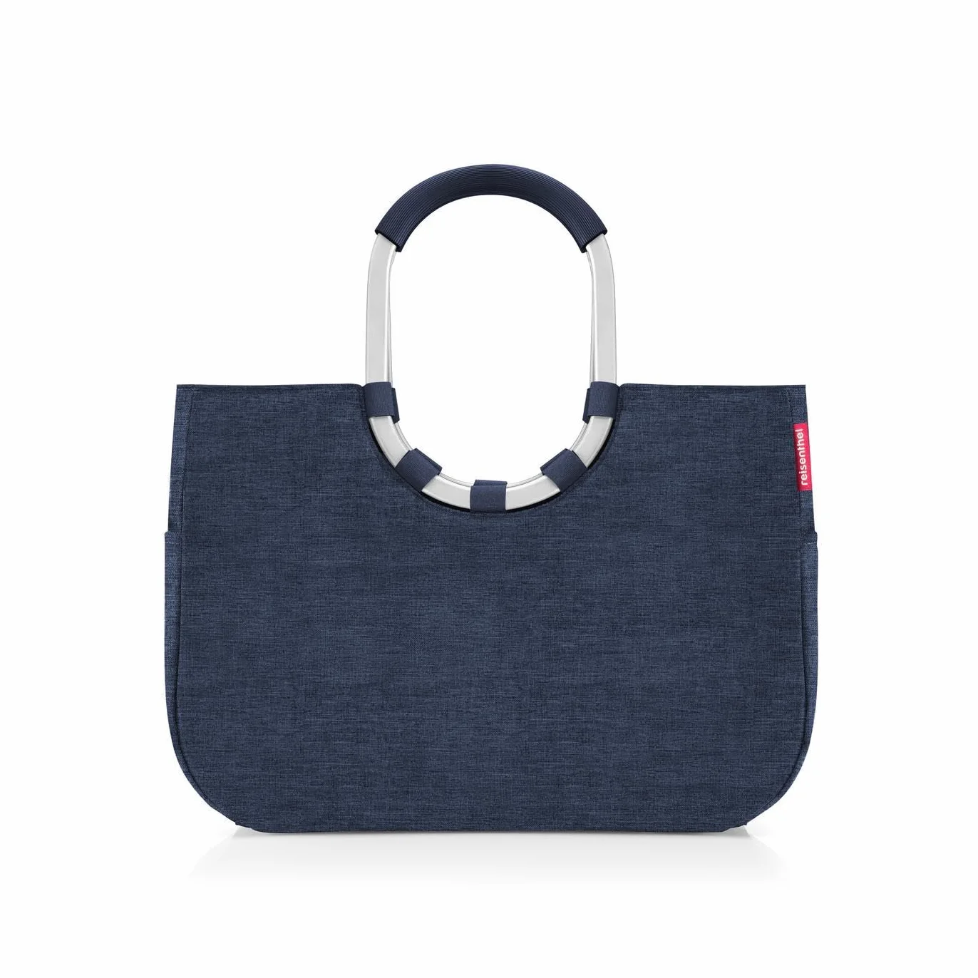 reisenthel loopshopper L – stabilna torba z praktycznymi przegródkami z butelek PET pochodzących z recyklingu – czarujący i wodoodporny design złoty