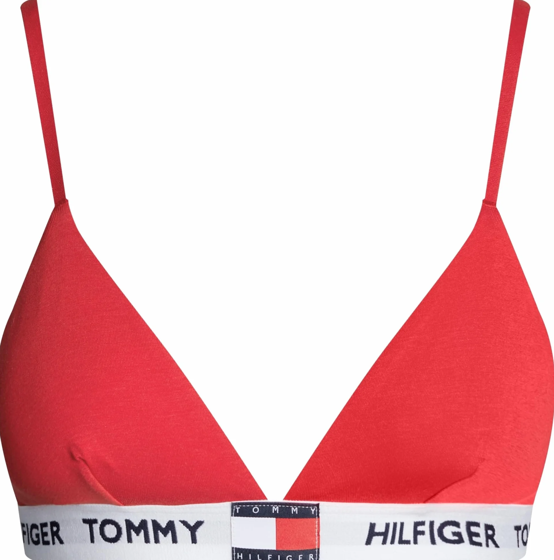 Tommy Hilfiger Damski trójkąt Rp (rozmiar zewnętrzny) UW0UW05607, trójkąt, czerwony, XL, Czerwony (podstawowy czerwony), XL