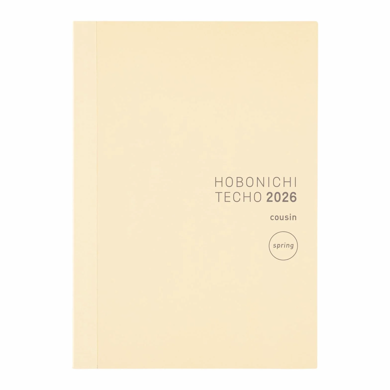 Hobonichi Techo 2026 Cousin Book A5, japoński, dzienny, kwietniowy, początek poniedziałkowy, planer