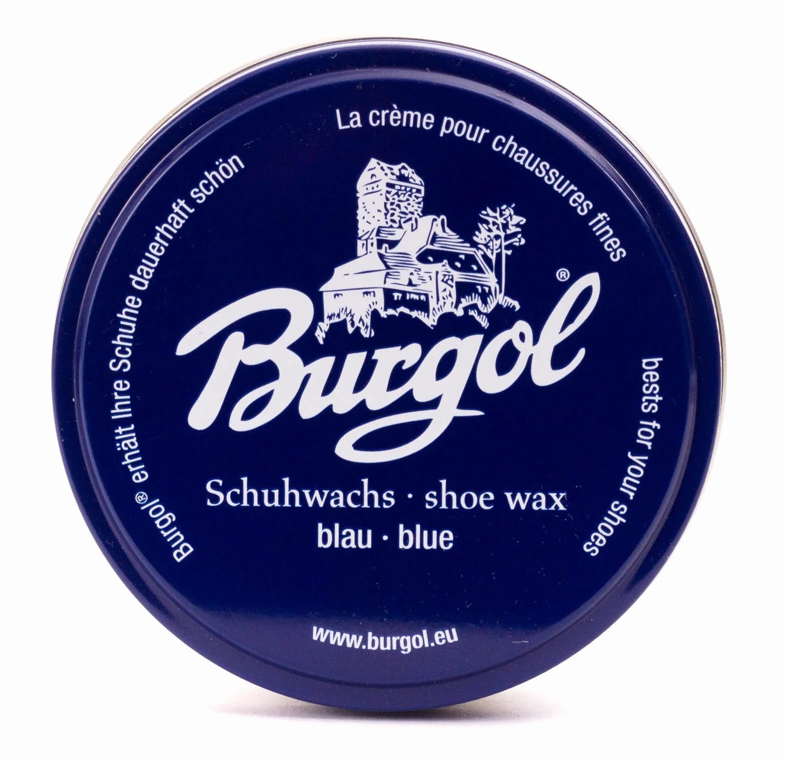 Burgol Wosk do butów – pielęgnacja skóry pasta do butów wosk do butów 100 ml puszka blaszana