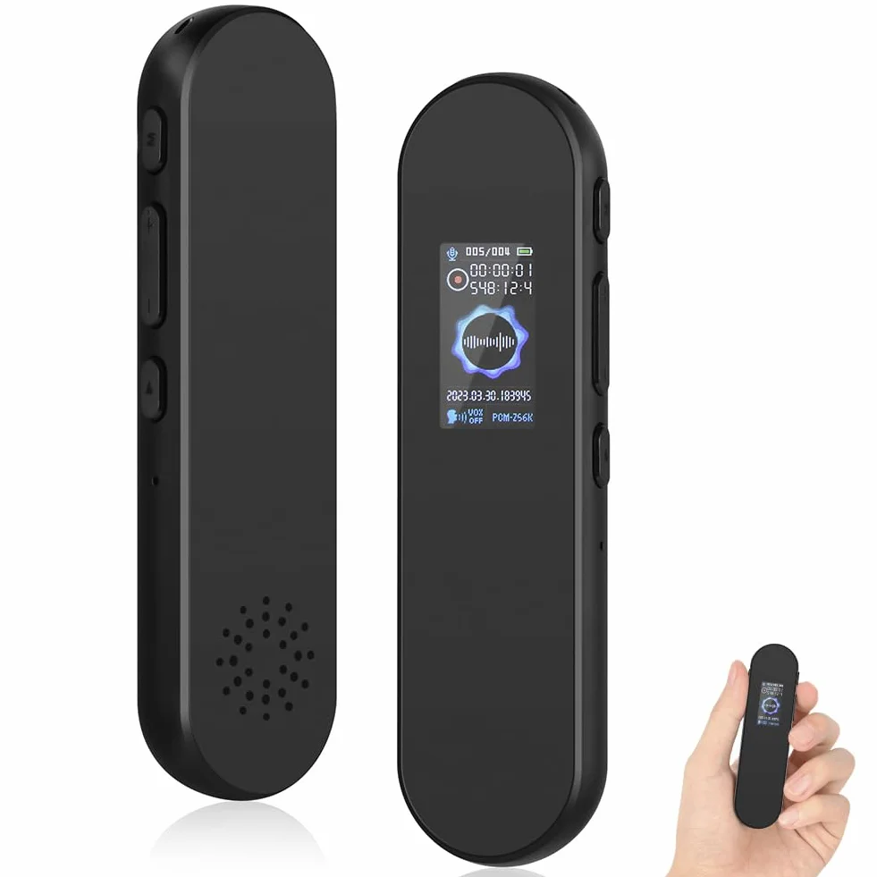 Vicloon 64GB dyktafon i rejestrator dźwięku USB C do klas, konferencji, spotkań i wywiadów