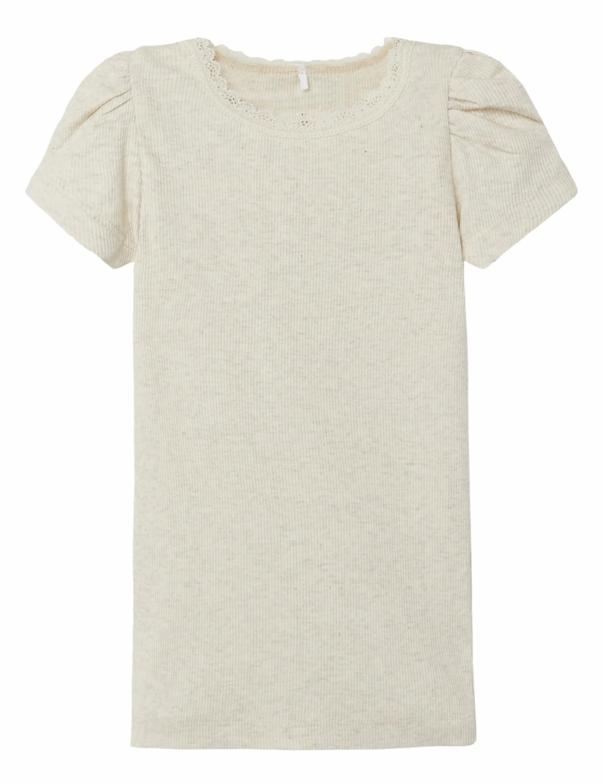 NAME IT Nmfkab Ss Top Noos koszulka dziewczęca, Peyote Melange, 86 cm