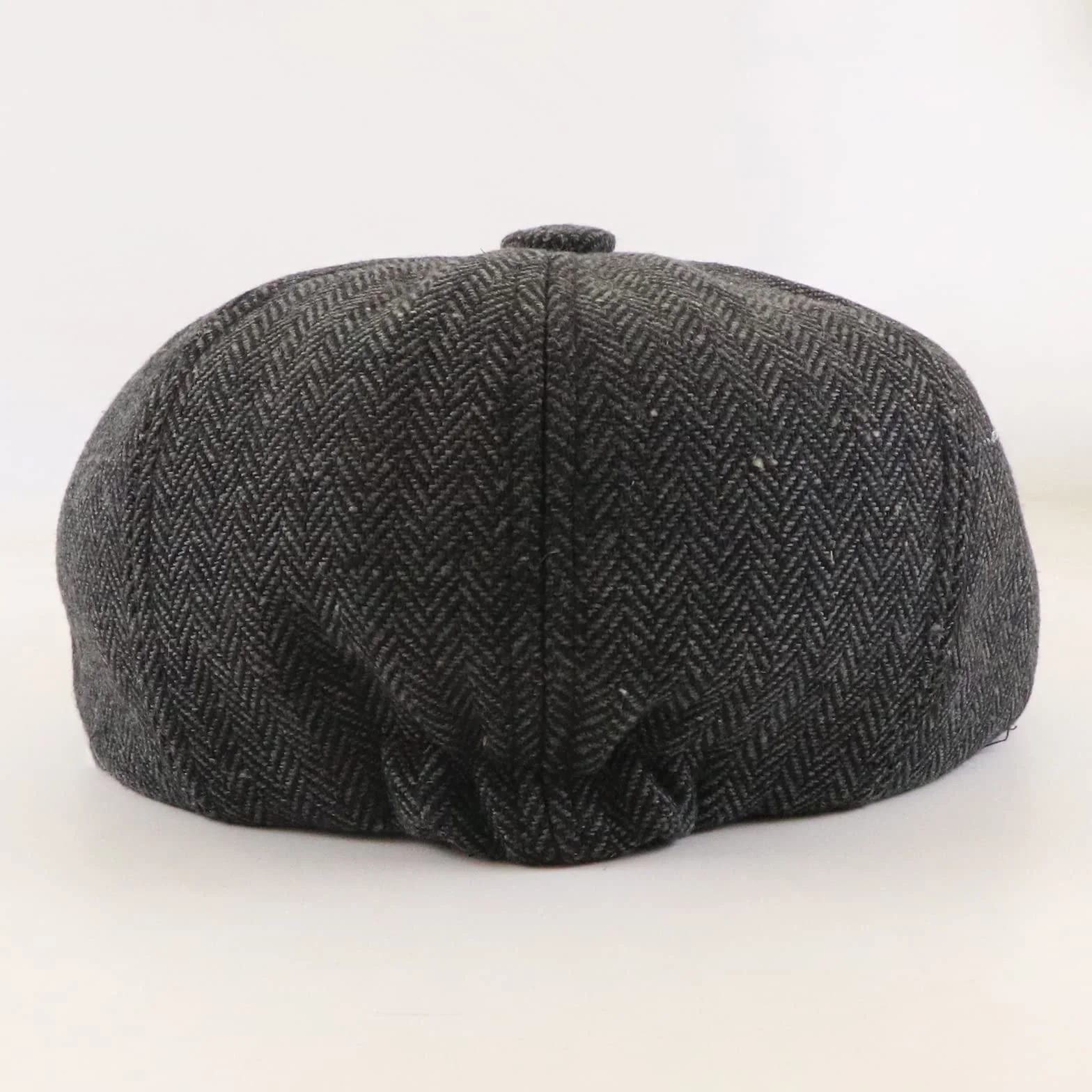 Zimowa płaska czapka męska, czapka beanie typu jodełka, czapka beret Oomo w jodełkę, irlandzka czapka Baker Boy płaska czapka gazeciarza czapka