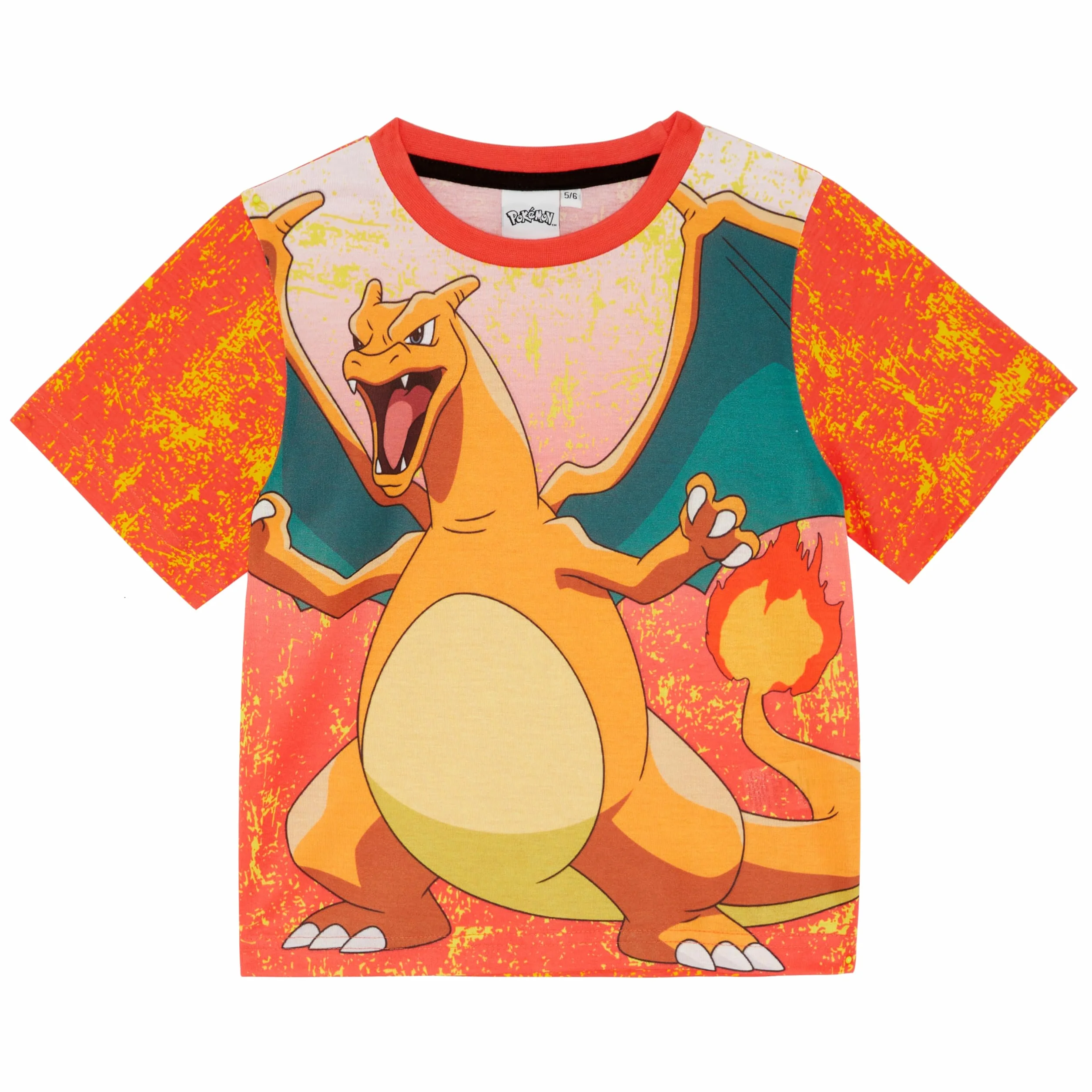 Charizard Originals krótka piżama retro