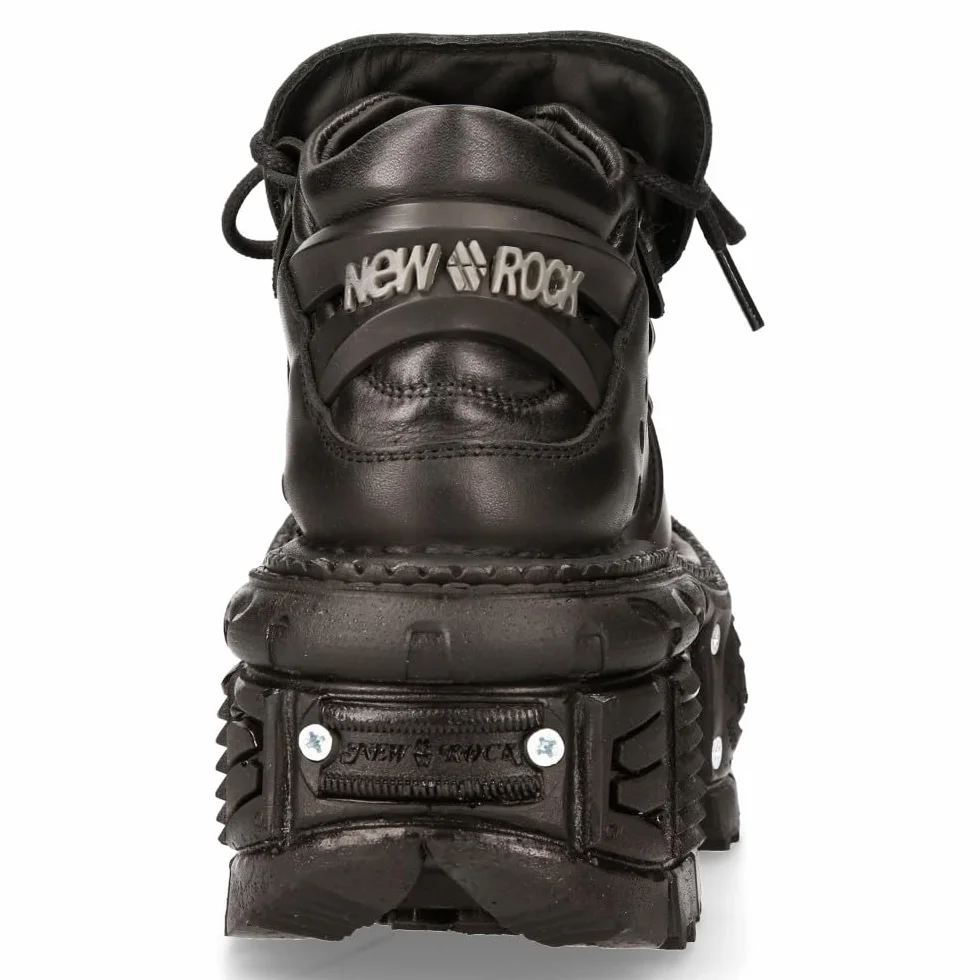 New Rock Skórzane buty na platformie M.TANK106NLACE-c1