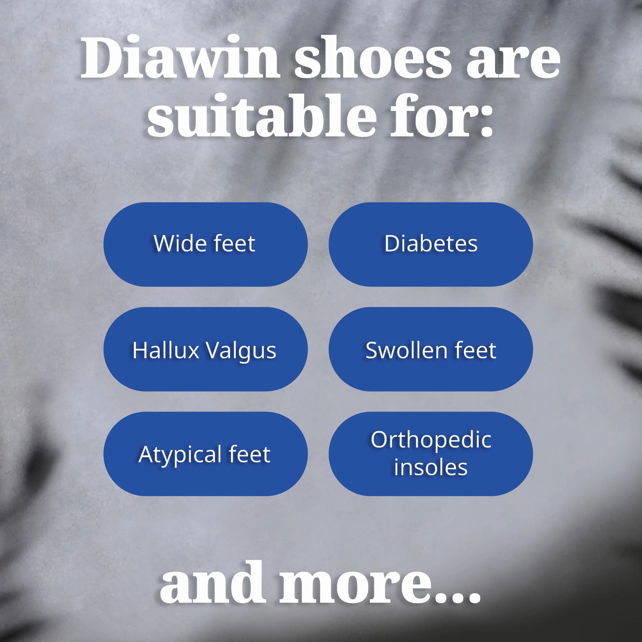 diawin Szerokie buty dla mężczyzn i kobiet – buty do chodzenia o dużej głębokości z szerokim pudełkiem na palce dla opuchniętych stóp, haluksów, zapalenia stawów i cukrzyków, trwała skóra naturalna