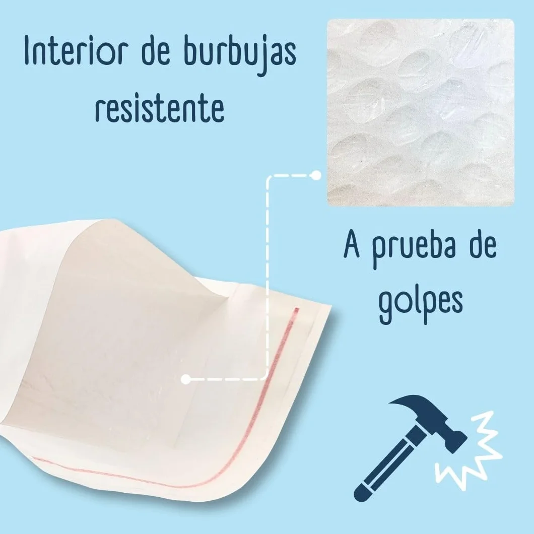 Raylu Paper BL-022 Wyściełane Koperty, Biały