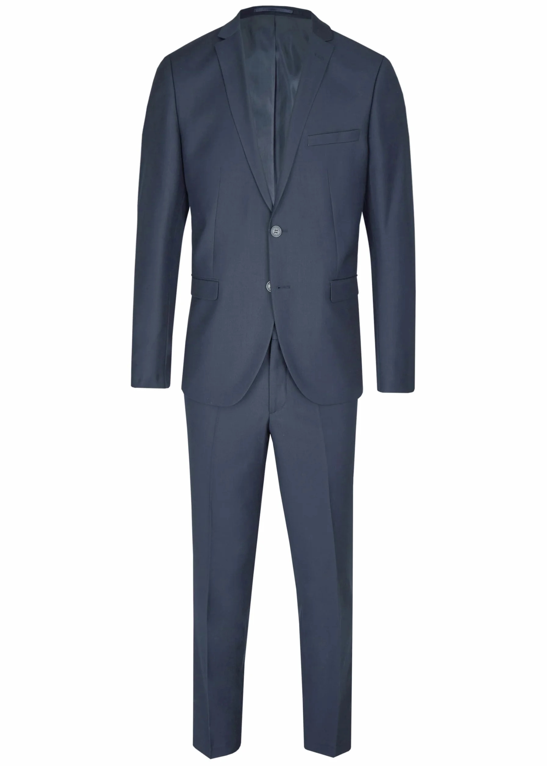 Steffen Klein Męski 2-częściowy garnitur biznesowy slim fit, smoking, marynarka z 2 guzikami