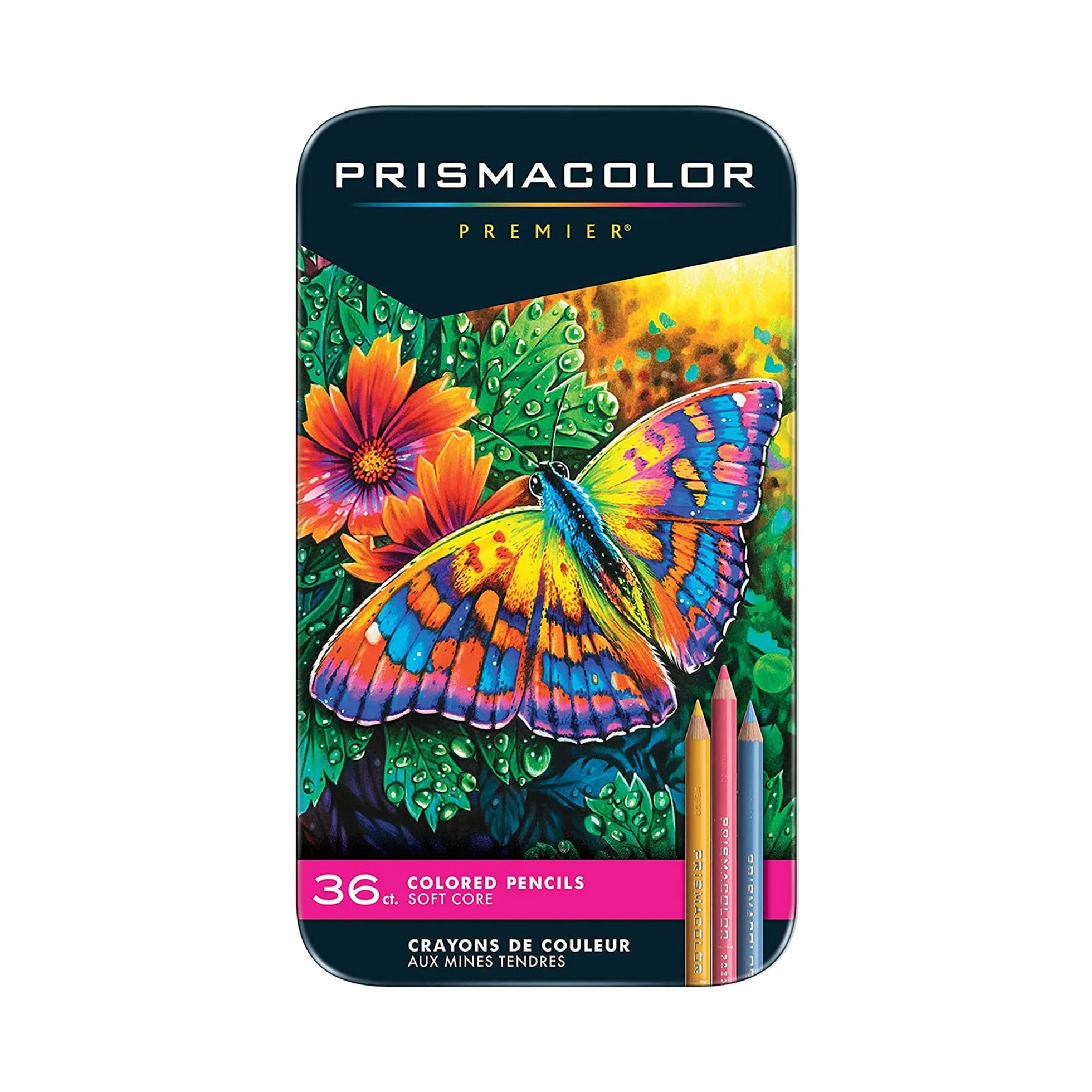 36-kolorowy zestaw ołówków Prismacolor PRISMACOLOR Premier One Box Tin