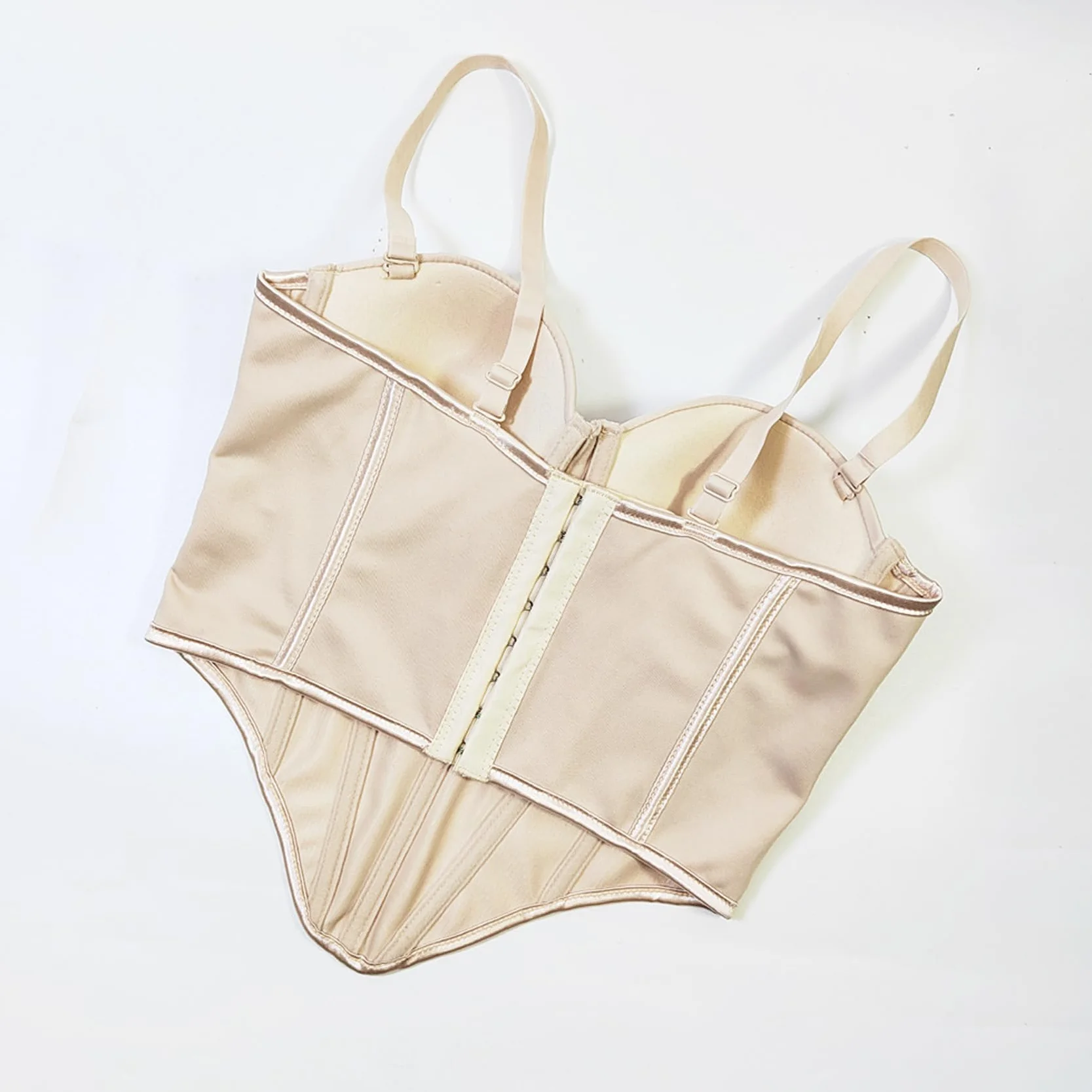Damski gorset biustonosz bielizna tank top Crop Top gorset smukła kamizelka z odpinanym paskiem