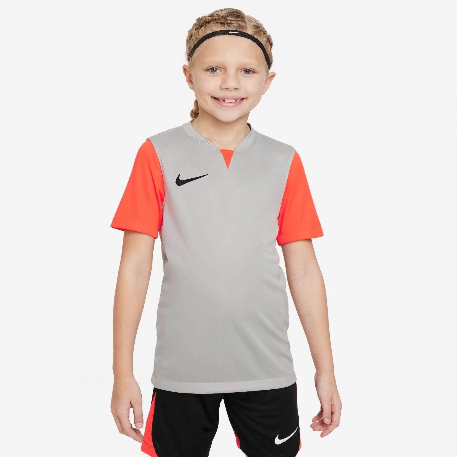 NIKE Koszulka z krótkim rękawem Soccer Jersey Uniseks - dzieci Y Nk Df Trophy V Jsy Ss