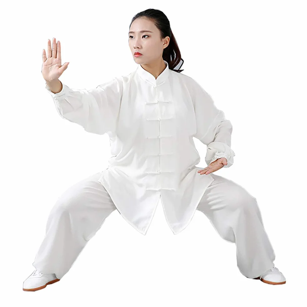 Uniform Kung Fu Tai Chi sztuka walki, strój Wushu, dres treningowy, top i spodnie