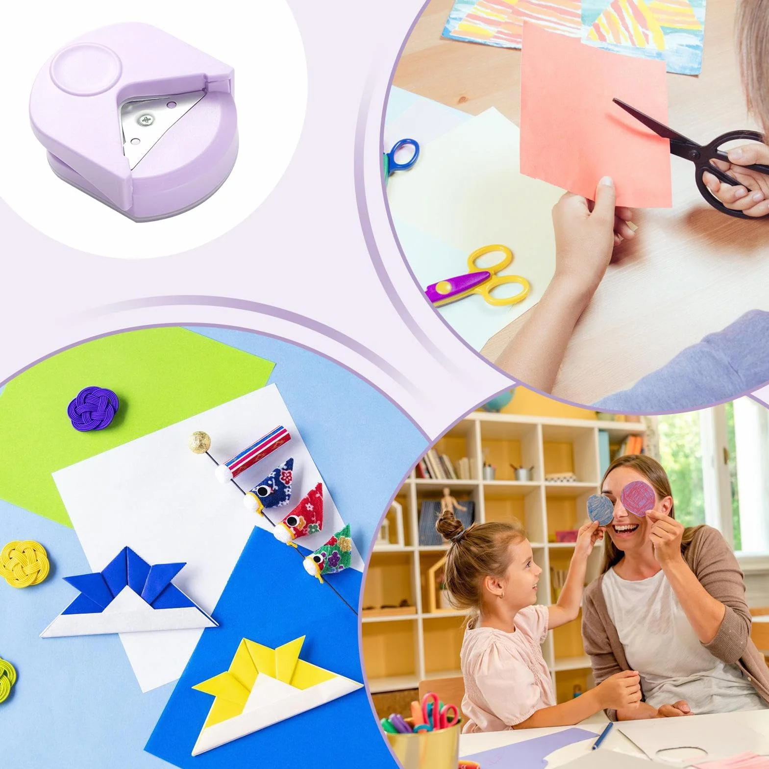 Corner Cutter Tool - Compact 4mm Paper Rounder for Creative Projects, Scrapbooking, Card Making, Photo Edging, Journaling, Business and Office Use, Ideal for Students, Adults