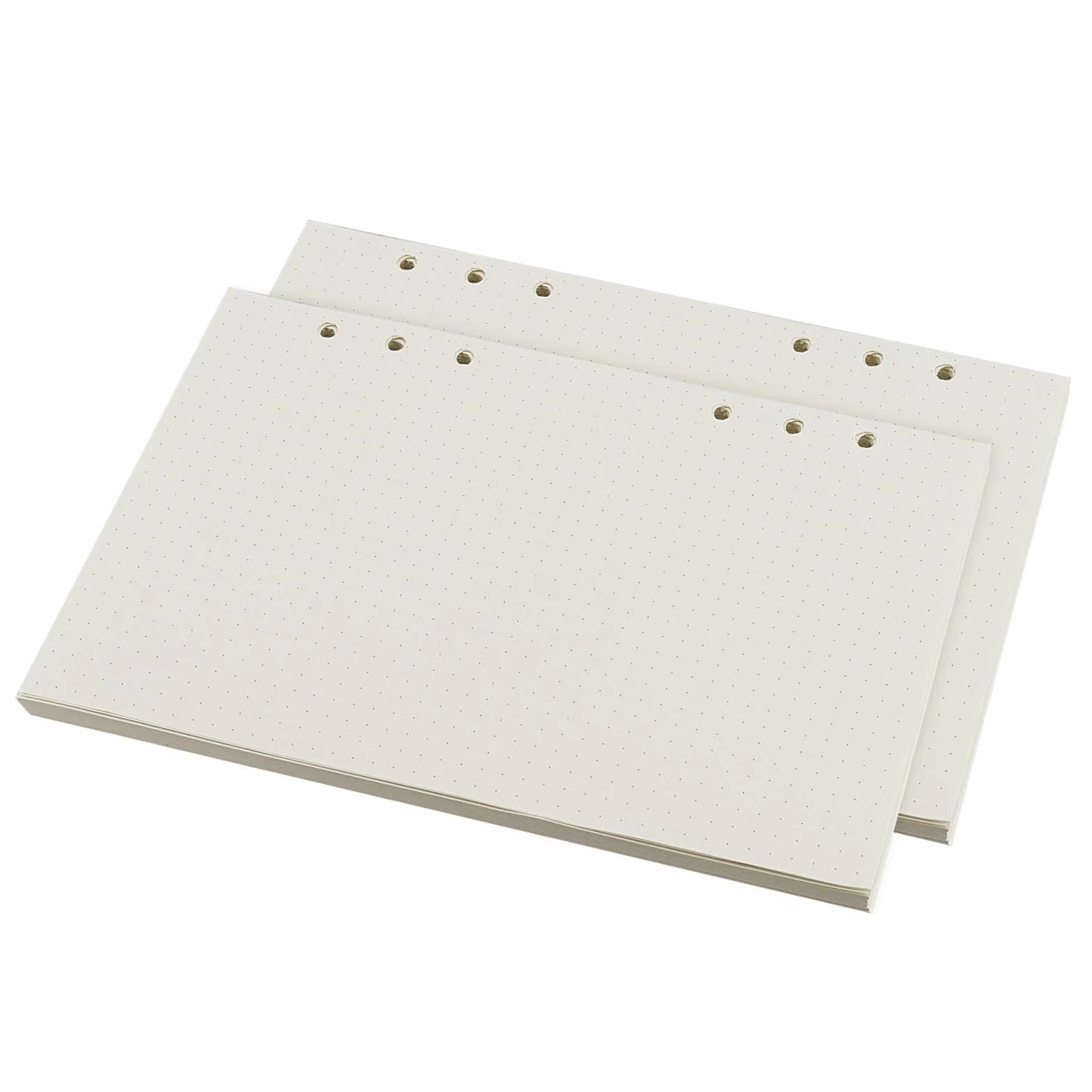 Papier uzupełniający A5 w kropki, 10 sztuk, 450 arkuszy, segregator 6 otworów, do notatnika