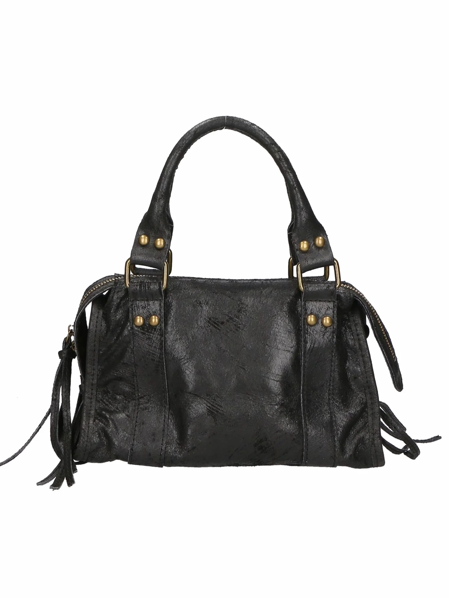 Gave Lux Damska torba na ramię Rękodzieło Materiał wierzchni: prawdziwa skóra. Wyprodukowano we Włoszech. GLX220609123FBG-PARENT. 25 x 15 x 10 cm