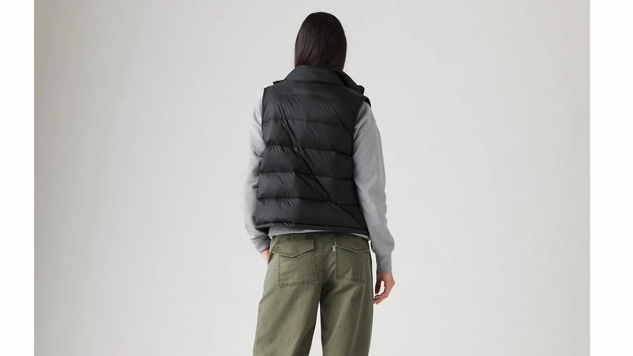 Levi's Damska kamizelka Polly Packable, Caviar, S
