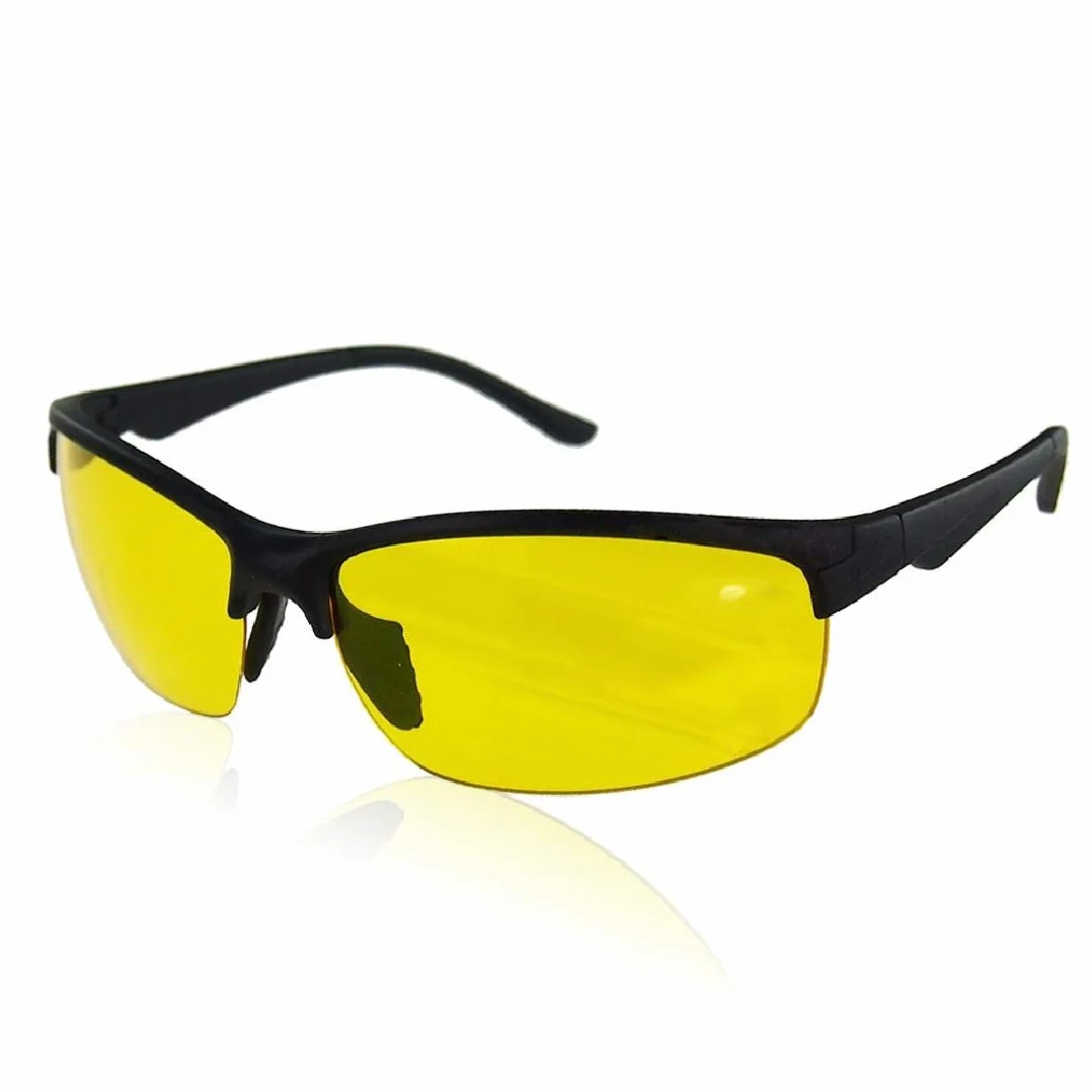 Boolavard Antyrefleksyjne okulary do jazdy nocnej, polaryzacyjne TAC, noktowizor HD, okulary ochronne, żółte