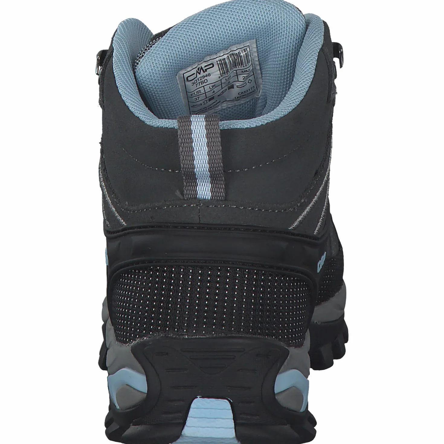 CMP Kobiety Rigel Mid Wmn Trekking Shoe Wp półbuty trekkingowe, Czarny, 41 EU