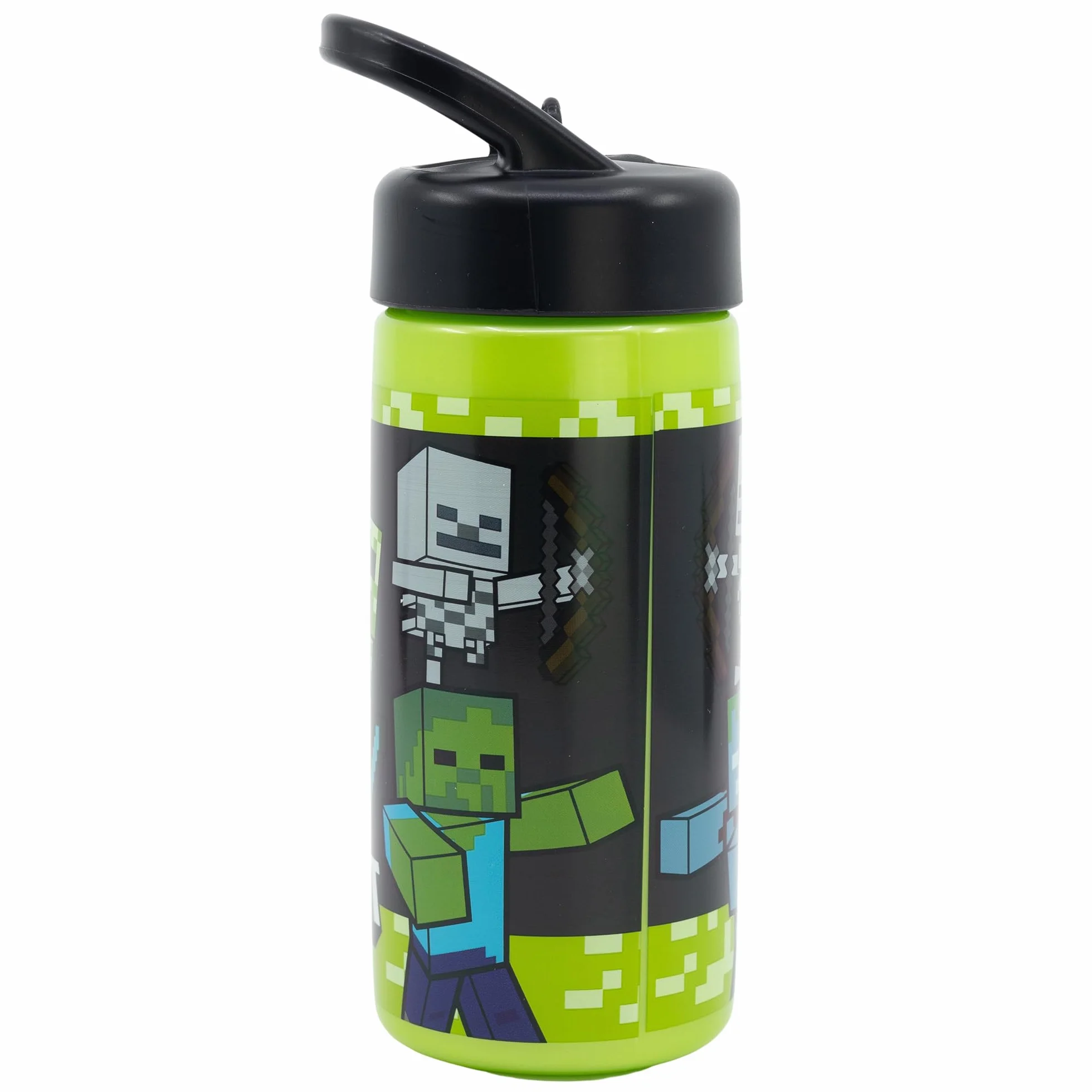 Stor Minecraft Butelka, Tworzywo Sztuczne, Wielokolorowy, 410 ml