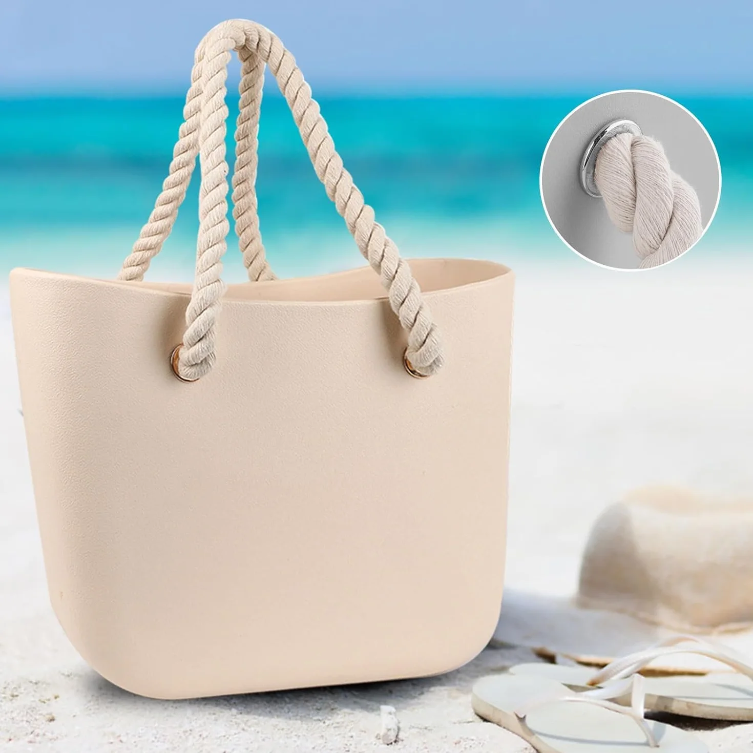 2 Sztuki Uchwytów O Bag, Uchwyt Do Torebki, Akcesoria Do Torby Canvas Bag (65 cm/Khaki), 1