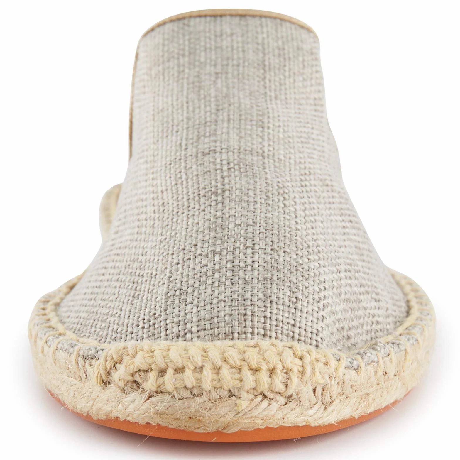 Alexis Leroy Jednolity kolor Slipper Espadryle Męski Flats Slip-On z płótna żaglowego Beżowy 43 EU