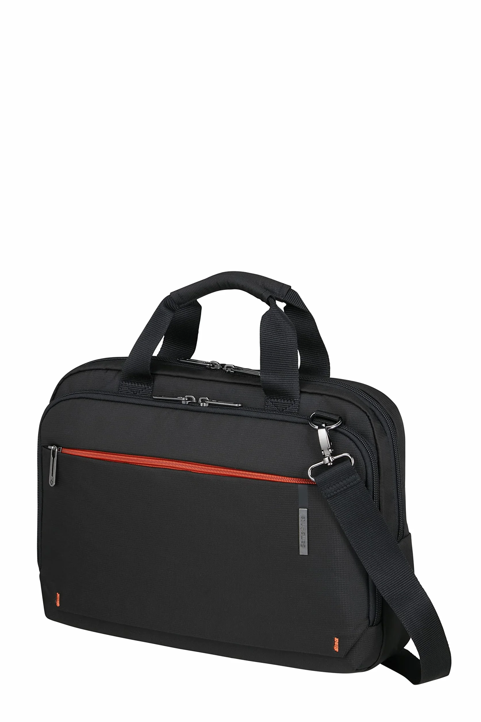 Samsonite Network 4 męska torba na laptopa aktówki (1 opakowanie), czarny (Charcoal Black), 14.1 Zoll, aktówki