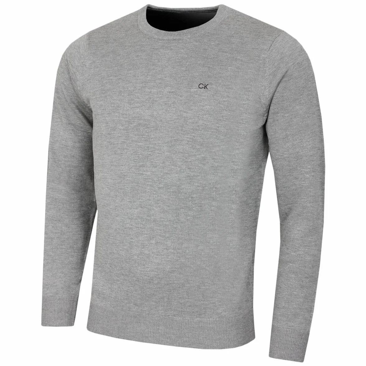 Calvin Klein Meski 2025 Crew Neck Bawelniany oddychajacy sweter z golfem