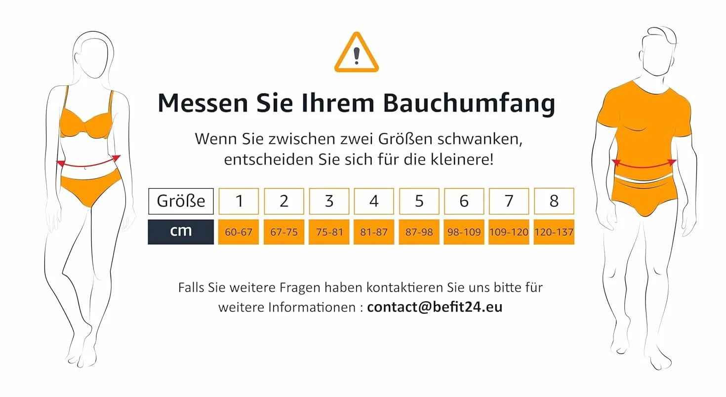 BeFit24 Pas Rozgrzewający z Wełny Merino i Bawełny – Unisex Pas na Nerki i Plecy dla Kobiet i Mężczyzn – Ciepły, Oddychający - Czarny