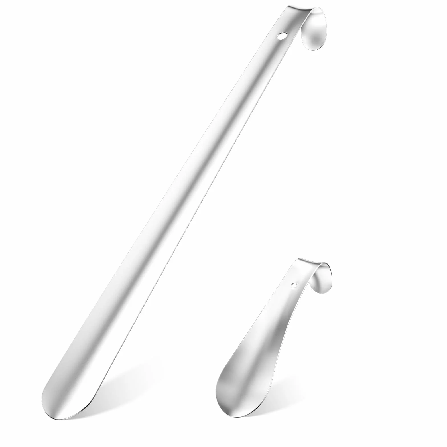 Relota 2 sztuki łyżka do Butów Stali Nierdzewnej Długości 16 cm I 42 cm