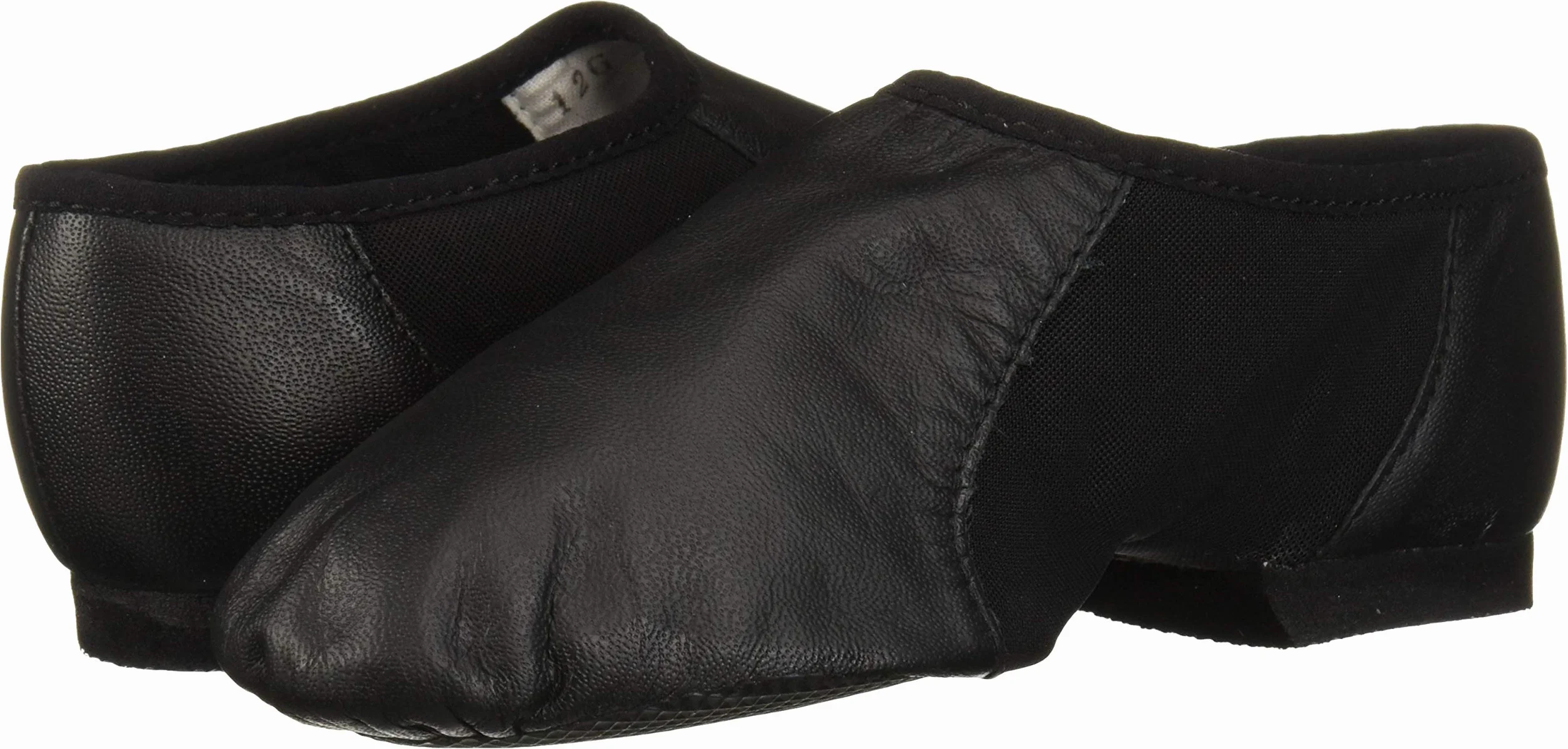 Bloch Neo-Flex damskie wsuwane skórzane buty do jazzu, neoprenowe, wsuwane podeszwy z pianki EVA, wysoka trwałość, doskonałe dopasowanie, elastyczność, do tańca krokowego