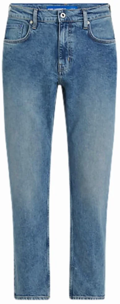 Jeansy Karl Lagerfeld, Męskie, Zwężane Denim, Zwężana Nogawka