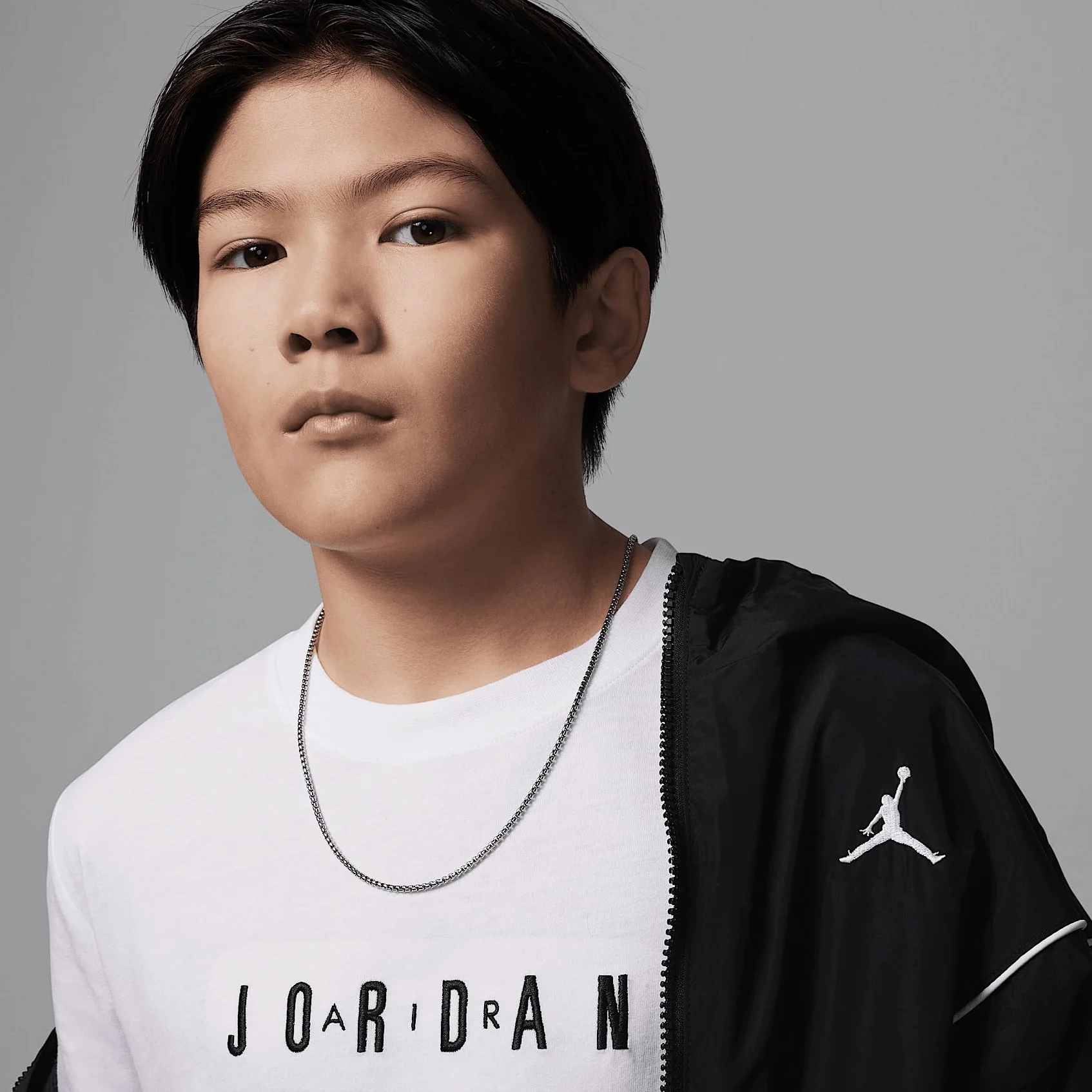 Nike Jordan Big Kids Embroidered Logo T-Shirt Bluzki dla dziewczynek