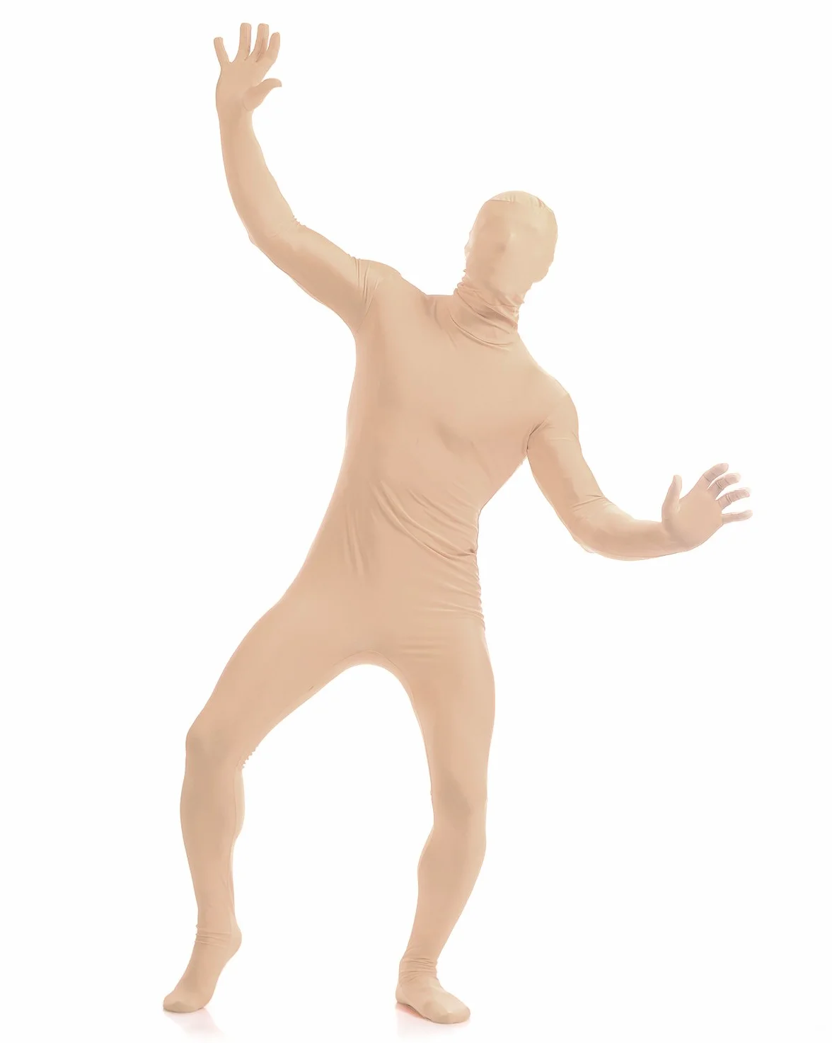 Męskie dobrze dopasowane elastyczne rajstopy na całe ciało unitard kostiumy spandex body Zentai