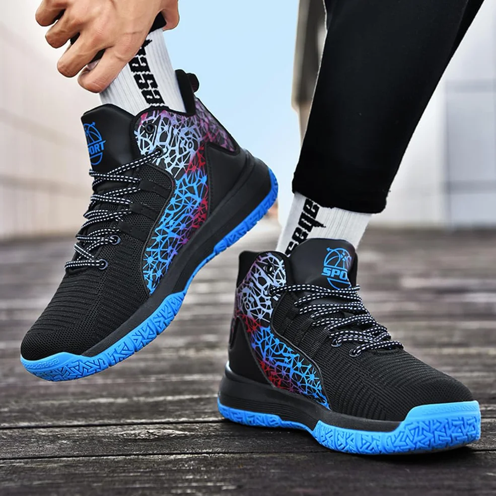 buty do koszykówki dla dzieci moda buty do koszykówki na świeżym powietrzu sportowe fitness antypoślizgowe buty do biegania, Bba R15, 32 EU