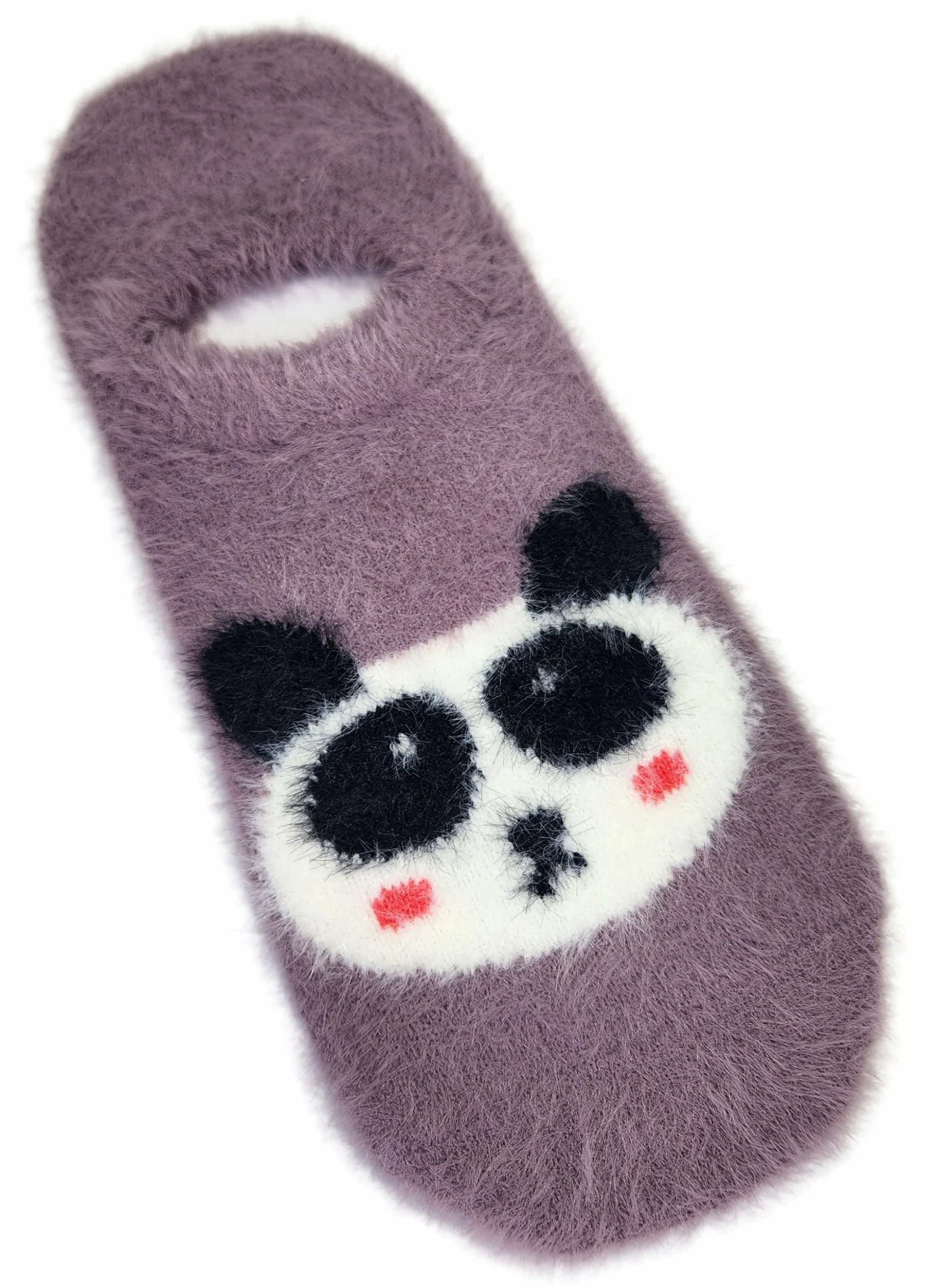 Vera Tucci LUKSUSOWE DAMSKIE COSY FLUFFY SKARPETY NA kostkę RMD2403-06-03 Panda, panda, 36-40.5 EU