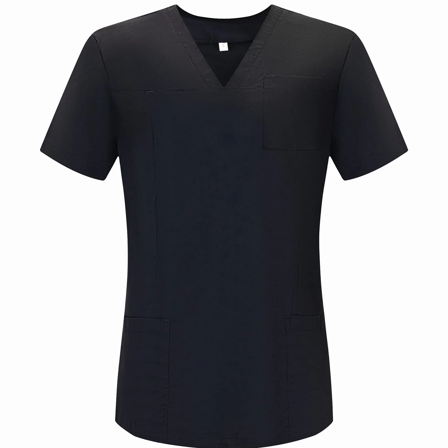 MISEMIYA Damski fartuch sanitarny dla kobiet 707, czarny 21, XL