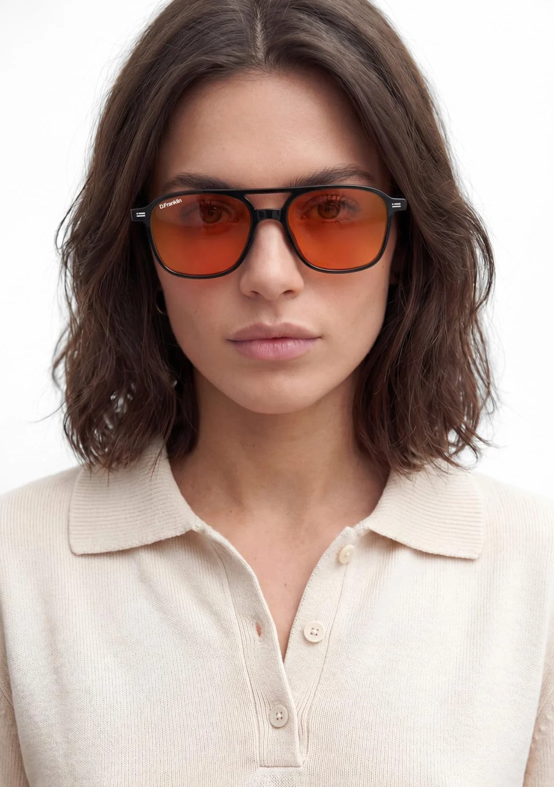 D.Franklin - Unisexowe okulary przeciwsłoneczne z soczewkami UV - Model wind-limited - Okulary przeciwsłoneczne dla mężczyzn i kobiet - Sunglasses