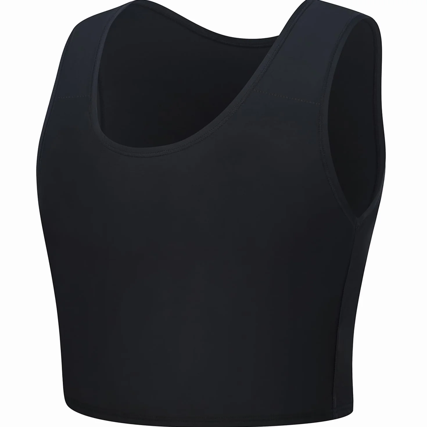 Opaska na klatkę piersiową transpłciowa FTM Cosplay oddychająca półtrans tank top