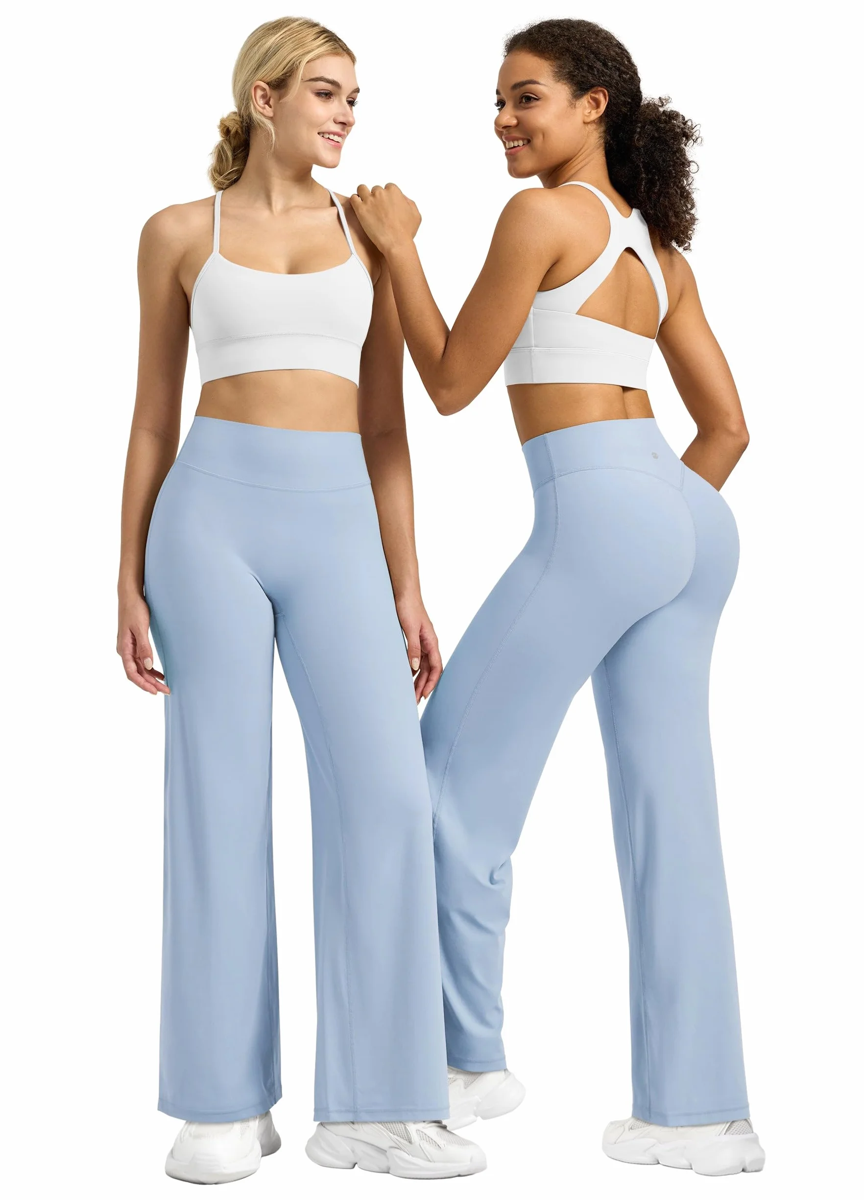 WILLIT Legginsy damskie spodnie sportowe, do jogi, z wysokim stanem, spodnie do biegania, nieprzezroczyste, do fitnessu, uprawiania sportu, jogi