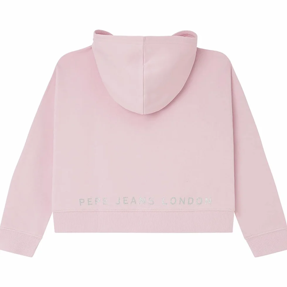 Pepe Jeans Sweter dziewczęcy Vicky, Różowy (różowy), 4 lat