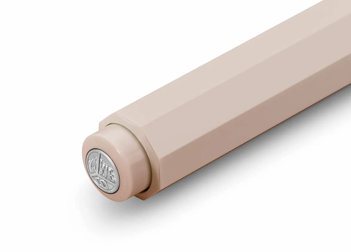 Kaweco Skyline Sport Macchiato długopis biznesowy z wysokiej jakości tworzywa sztucznego o ośmiokątnym wzornictwie, lekki długopis kieszonkowy, 12 g, z niezawodnym mechanizmem krzywizny serca,