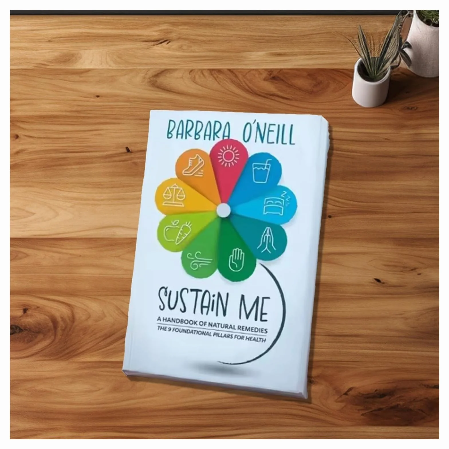 Sustain Me - książka o lekach ziołowych i ziołowych lekach ziołowych, prezent dla miłośników książek dla rodziny, przyjaciół i kolegów (2 szt.)
