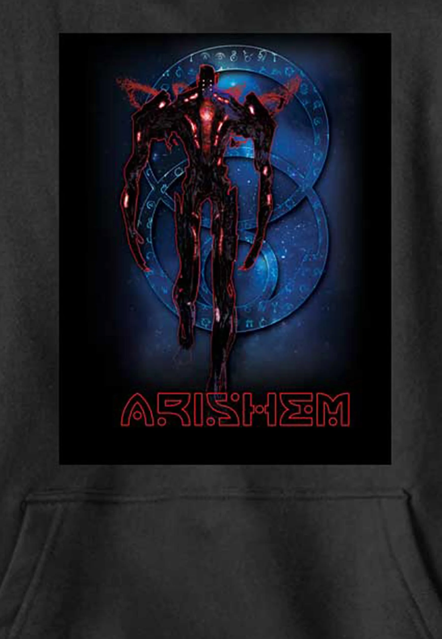 Marvel Boys The Eternals Arishem niebieska bluza z kapturem, czarny, S, czarny, S, Czarny, S
