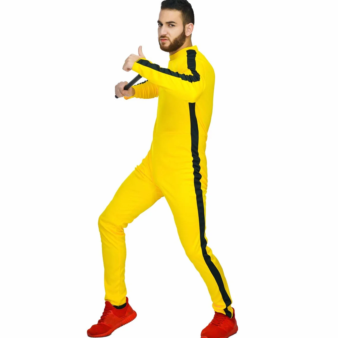 Chiński Kung Fu żółty kostium (męski)