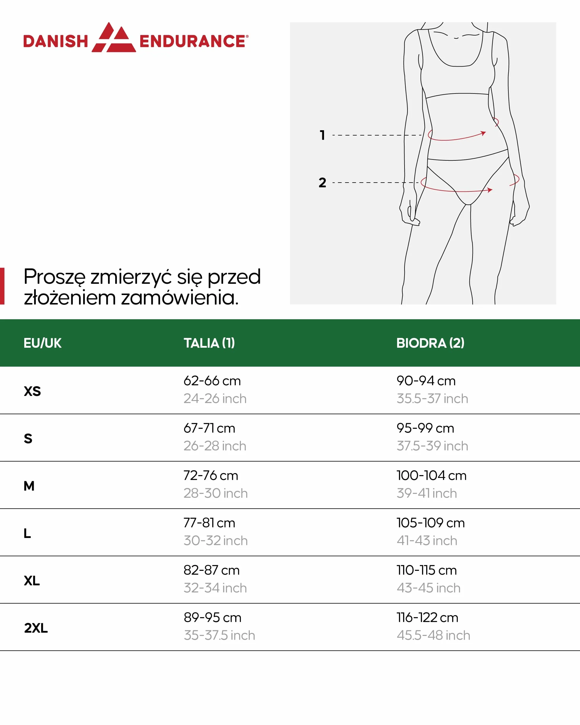 DANISH ENDURANCE Damskie Niewidoczne Figi Bikini, Sportowe Majtki, Niewidoczna Bielizna, Mikrofibra, 6-Pak