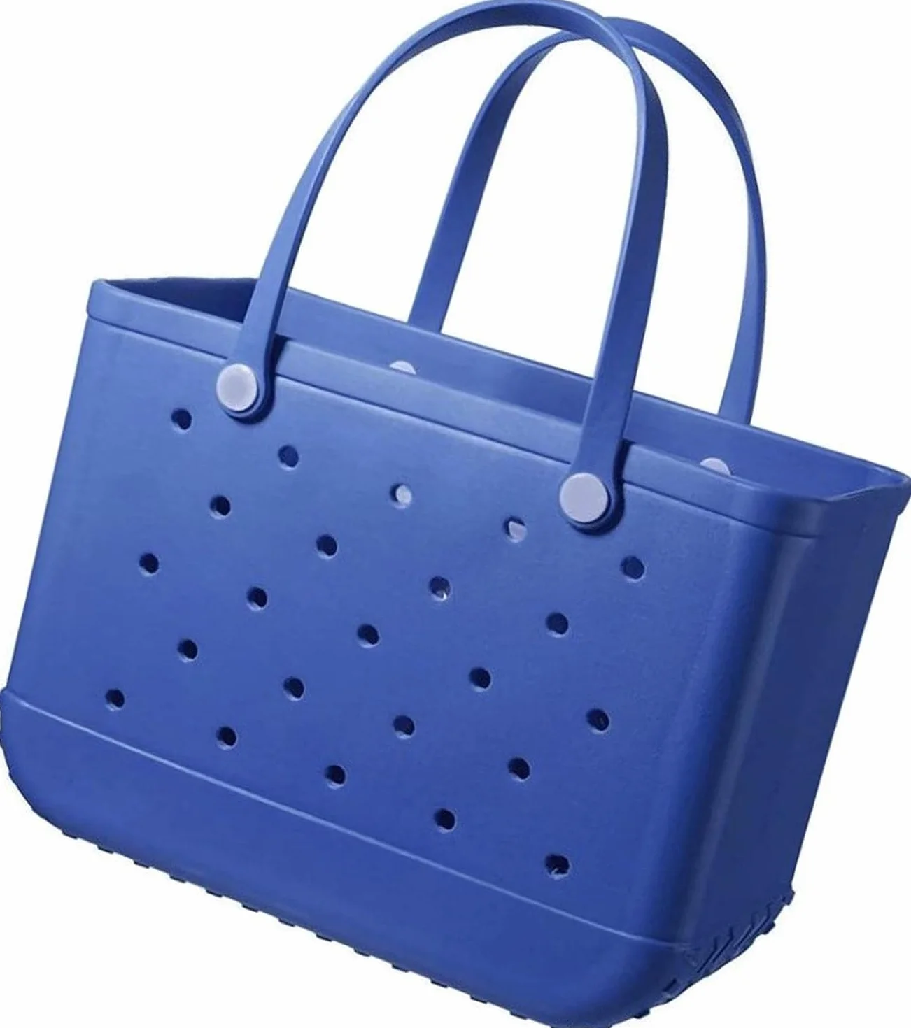NIEBIESKA EVA PLAŻOWA DUŻA WODOODPORNA DO PRANIA 37x14x31.5 cm