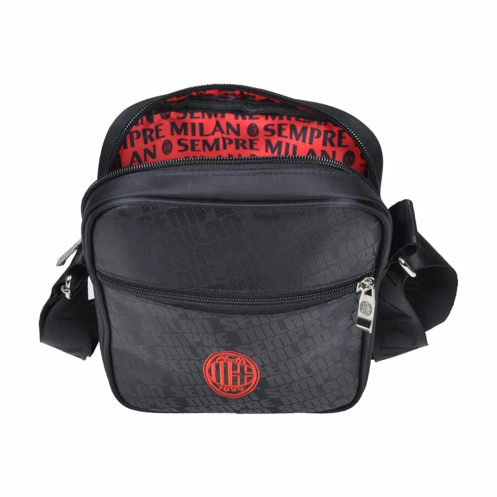 Ac Milan 143414 Milan, torba unisex dla dorosłych, czarne